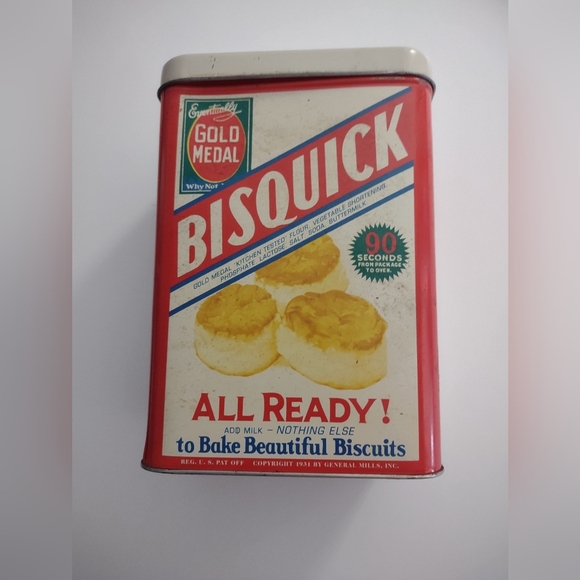 Bisquick Other - Vintage Bisquick Tin